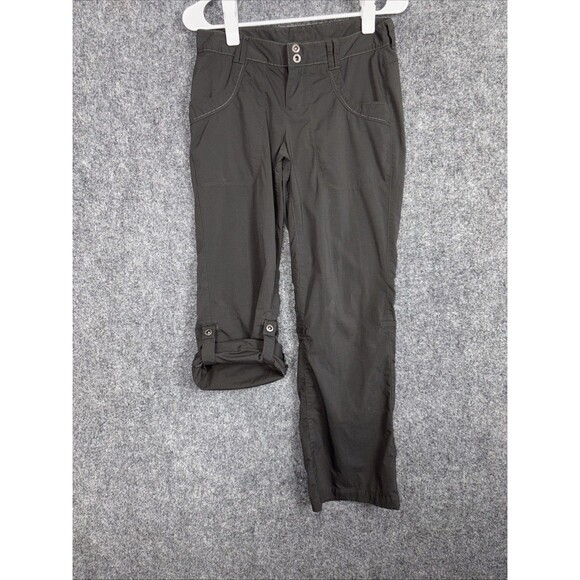 REI Pants Womens Size 4 Petite Gray Convertible Outdoor Hiking - Picture 1 of 11